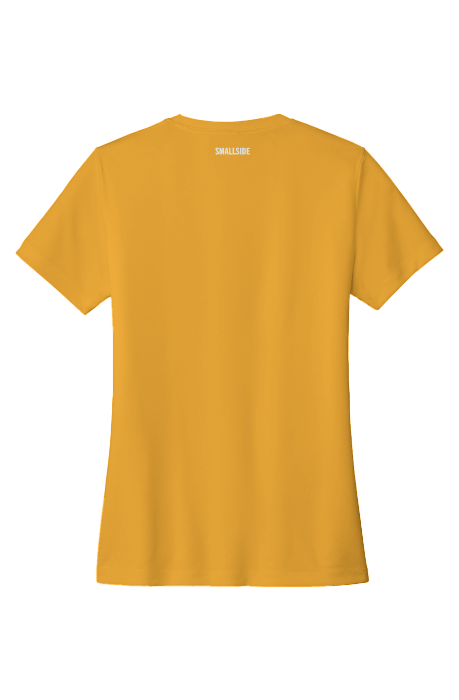 Yellow t-shirt on a white background